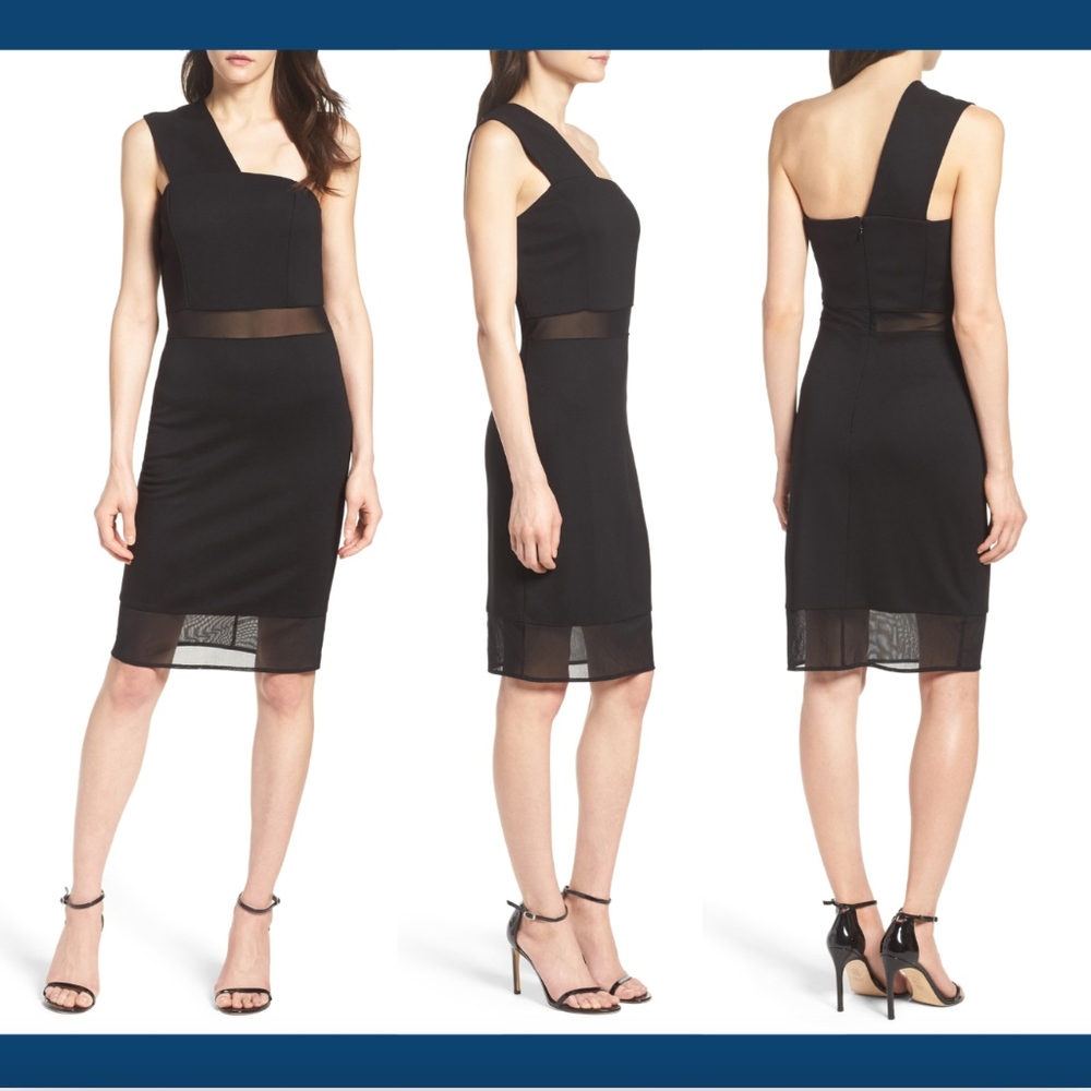 NWT $138 FRENCH CONNECTION‎ One-Shoulder Dress